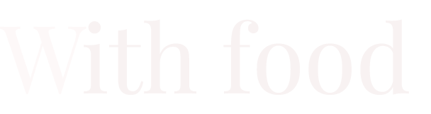 With food